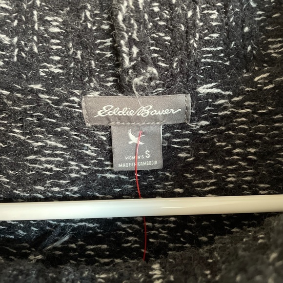 Eddie Bauer Cowl Neck Knit Sweater Size S - Picture 4 of 11